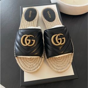 GUCCI espadrille sandals